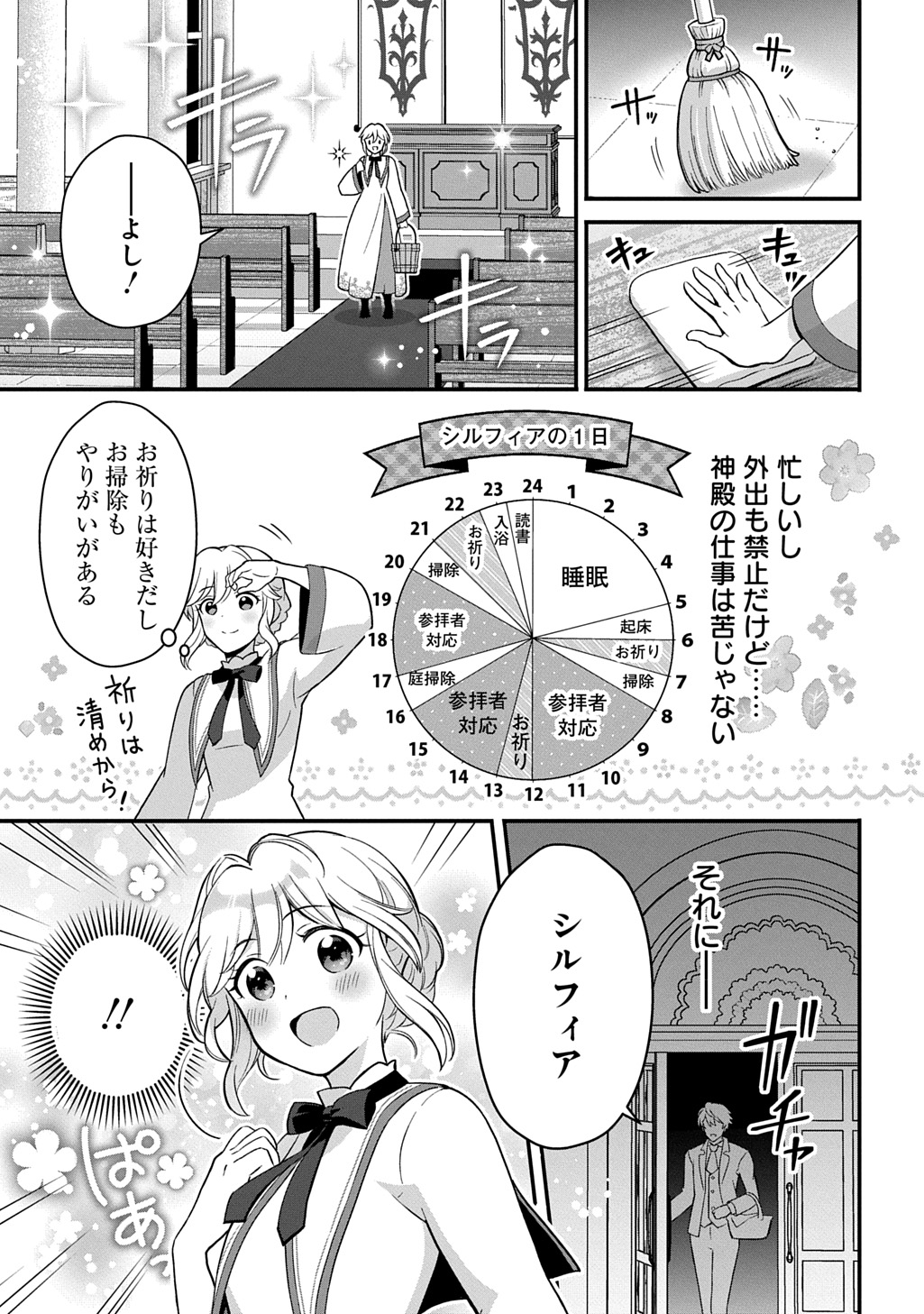 お飾り聖女のはずが、真の力に目覚めたようです THE COMIC 第1話 - Next 第2話