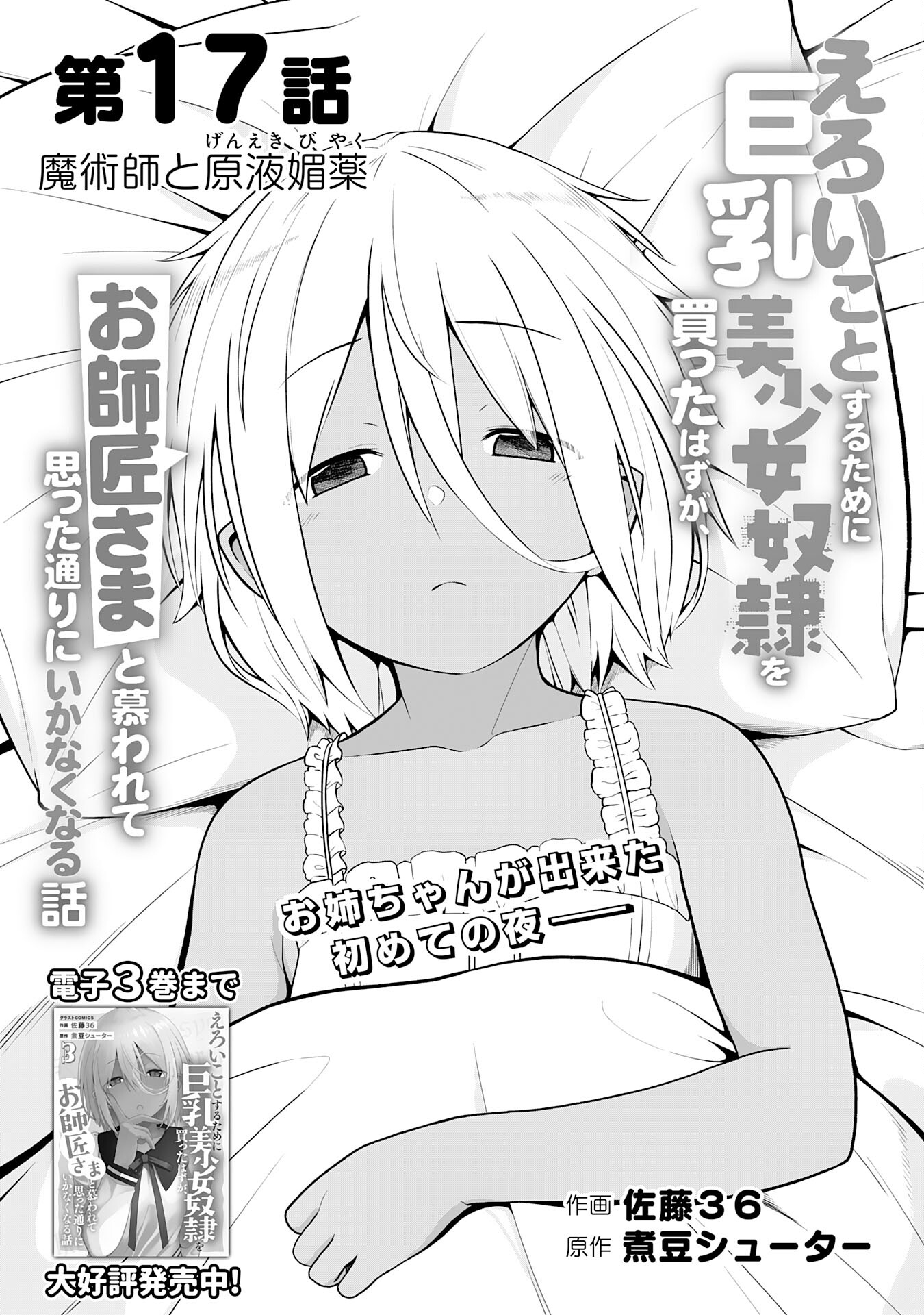 えろいことするために巨乳美少女奴隷を買ったはずが、お師匠さまと慕われて思った通りにいかなくなる話 第17話 - Page 3