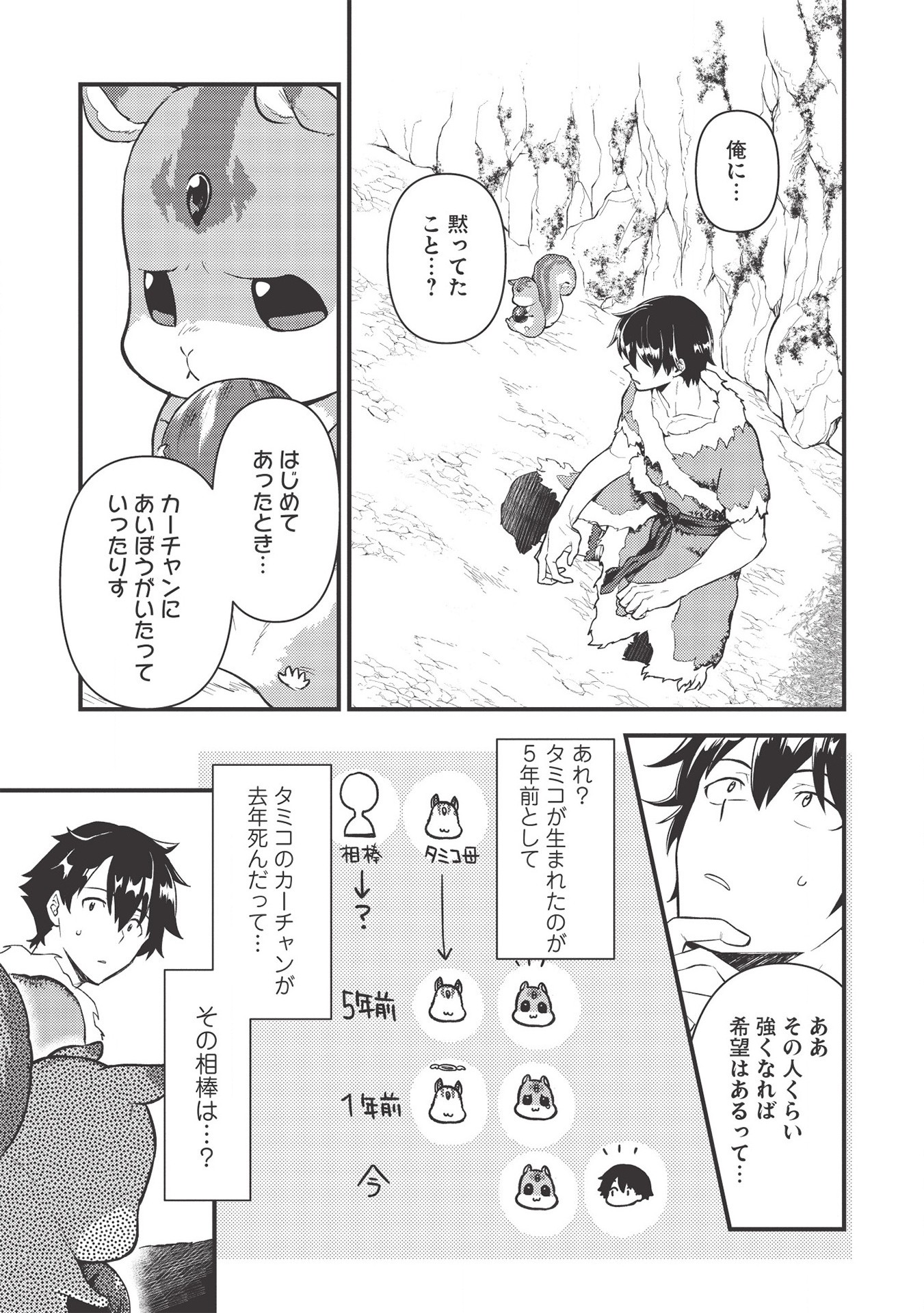 迷宮メトロ ～目覚めたら最強職だったのでシマリスを連れて新世界を歩く～ 第6話 - Page 1