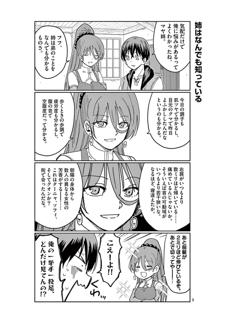 異世界ワンターンキル姉さん　～姉同伴の異世界生活はじめました～ 第34.5話 - Page 3