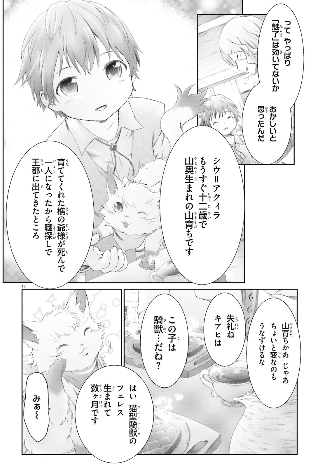 魔法使いで引きこもり？ ～モフモフ以外とも心を通わせよう物語～ 第10話 - Page 18