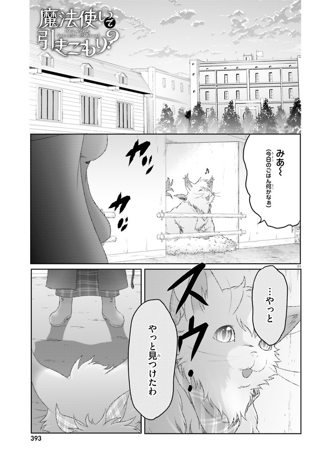 魔法使いで引きこもり？ ～モフモフ以外とも心を通わせよう物語～ 第29話 - Page 1