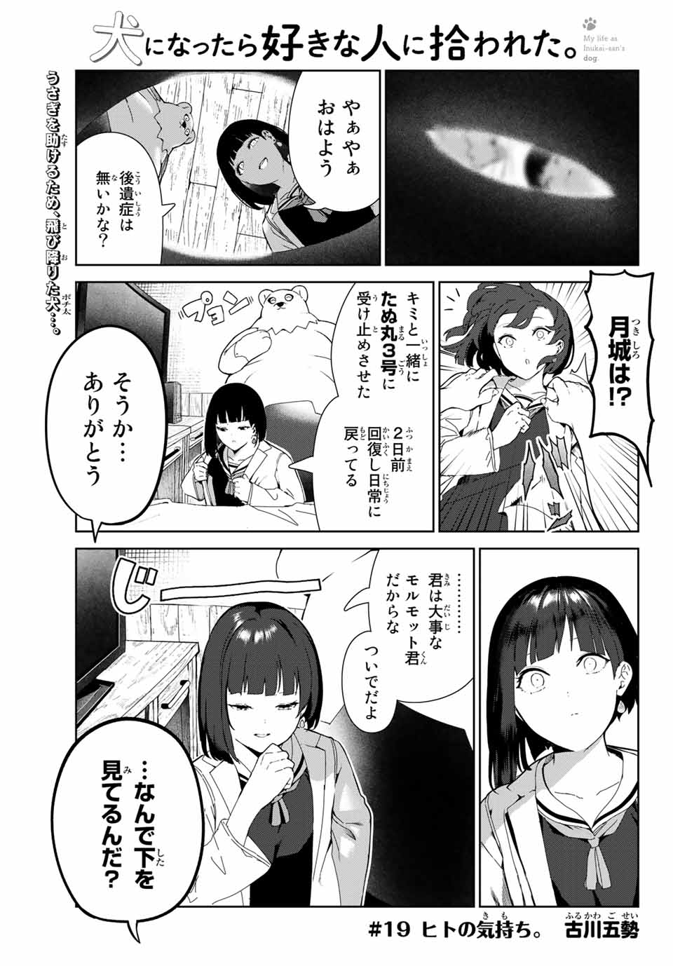 犬になったら好きな人に拾われた 第19話 - Page 1