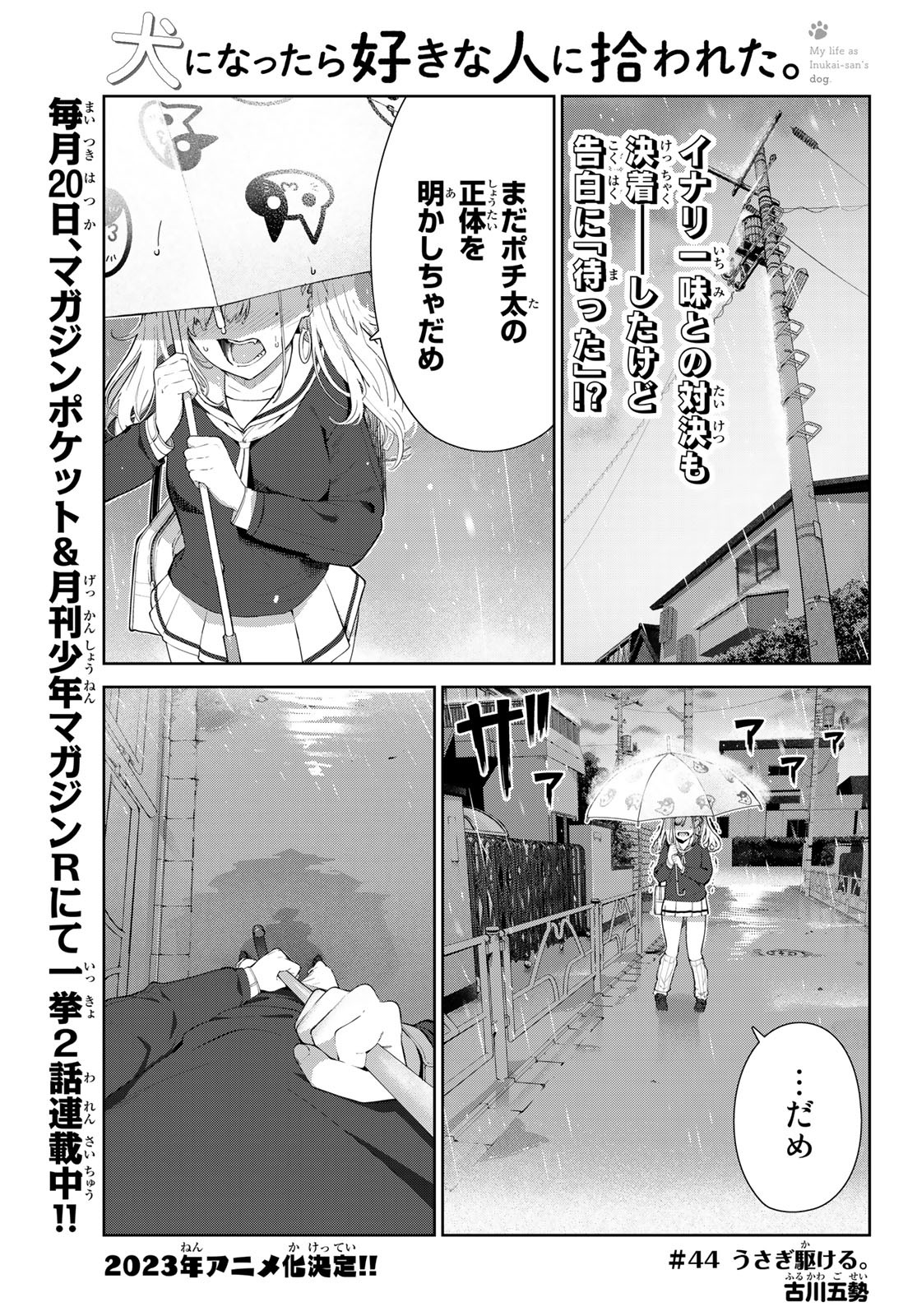 犬になったら好きな人に拾われた 第44話 - Page 1