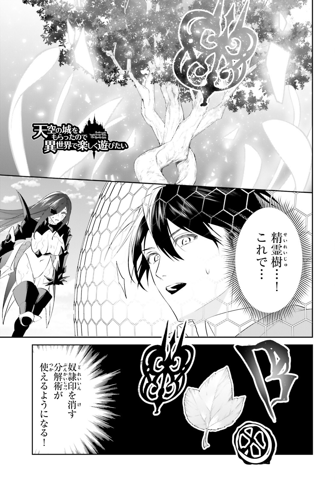 天空の城をもらったので異世界で楽しく遊びたい 第49話 - Page 1