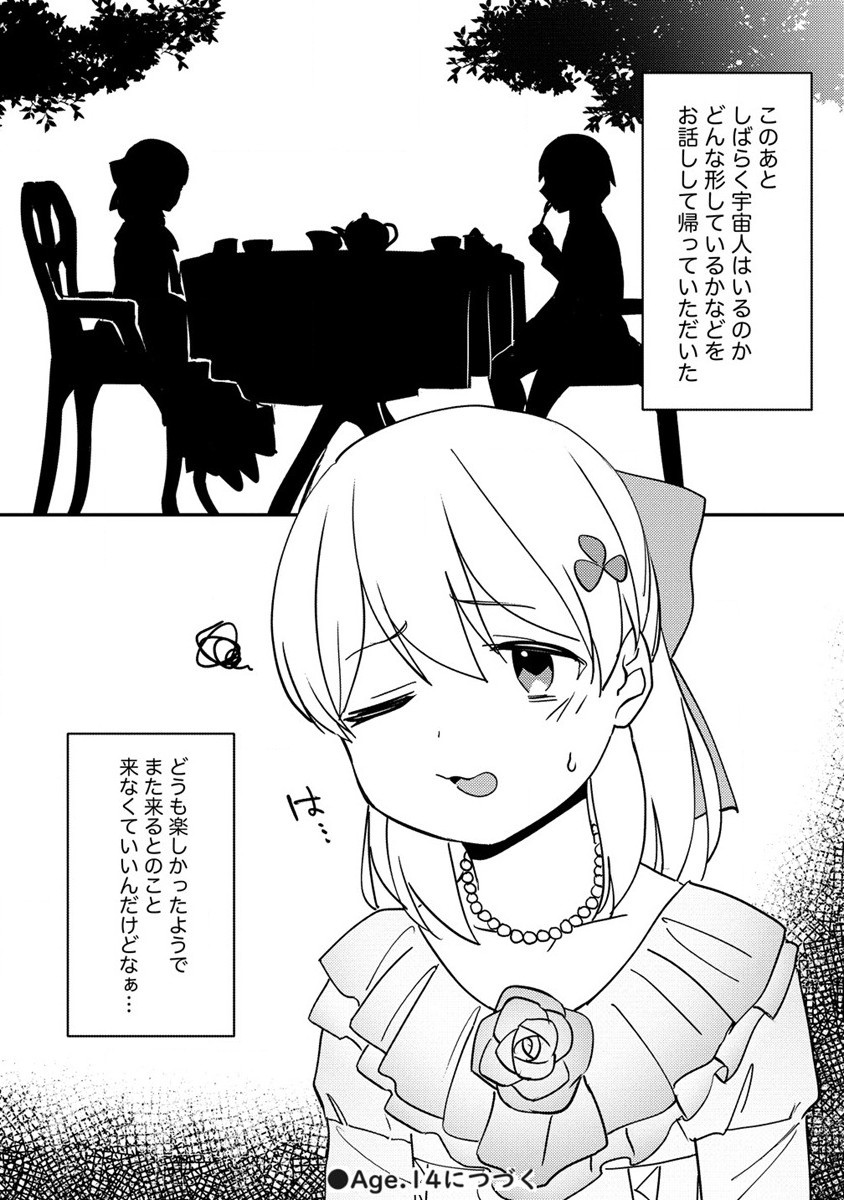 公爵令嬢に転生してしまったので、メンタル乙女な俺は、全力で女の子を楽しみます 第13.2話 - Page 11