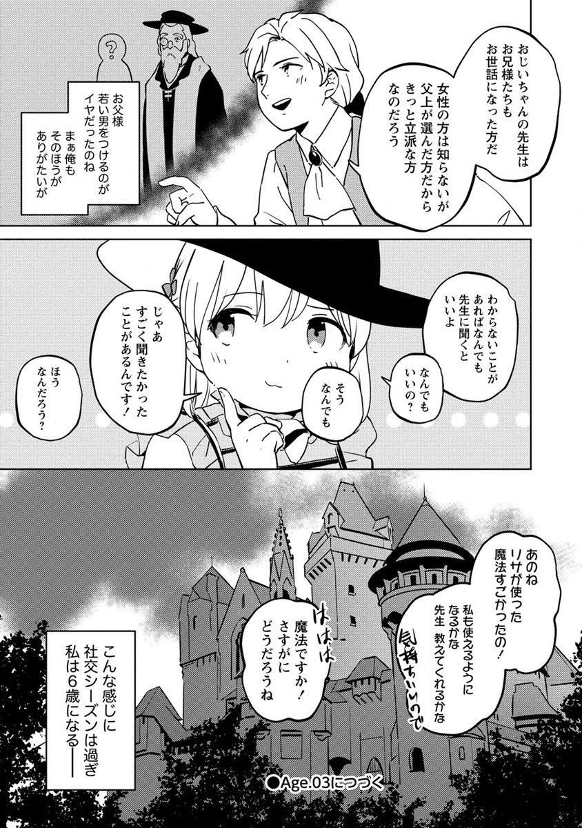 公爵令嬢に転生してしまったので、メンタル乙女な俺は、全力で女の子を楽しみます 第2話 - Page 29