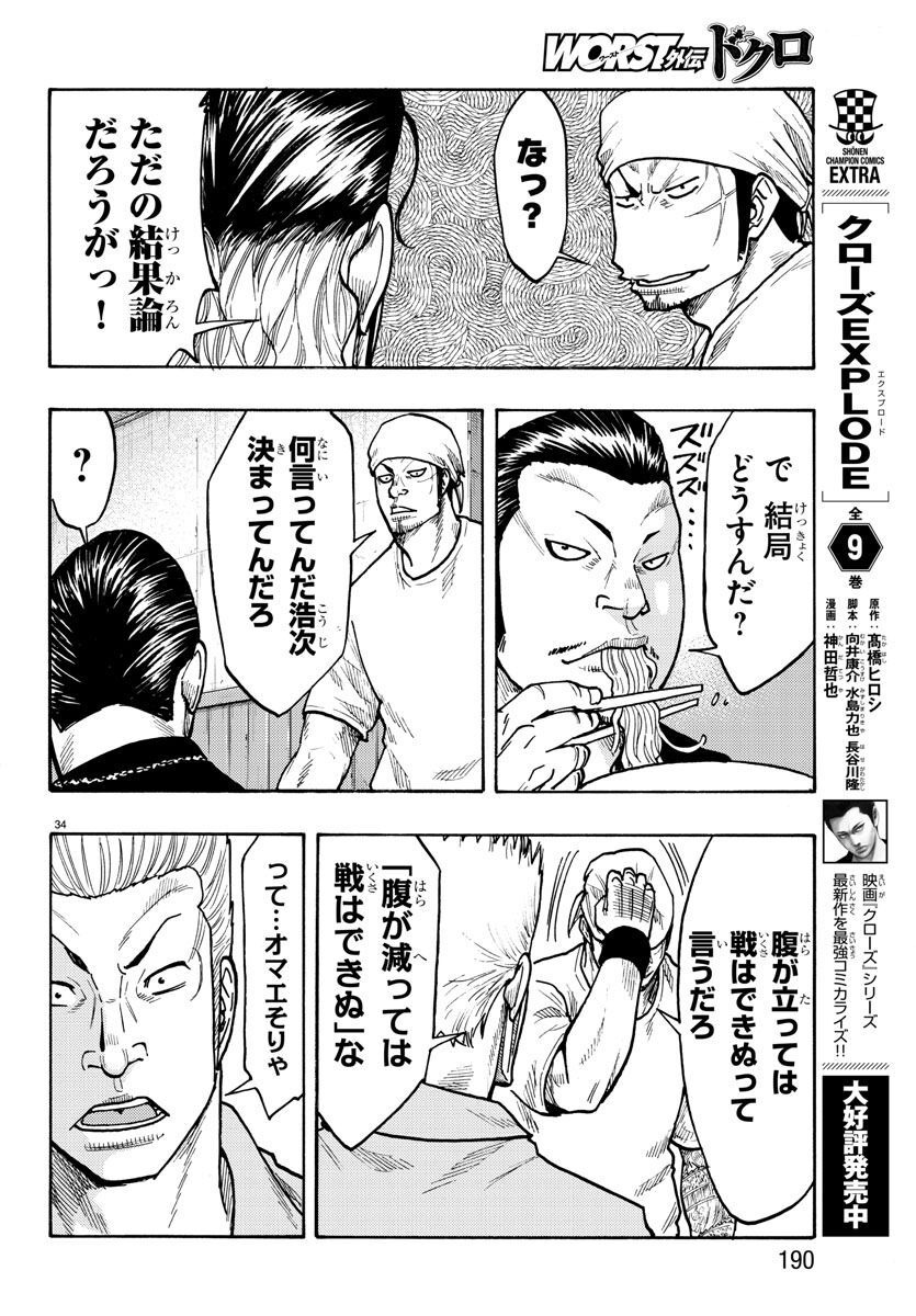 WORST外伝 ドクロ 第49話 - Page 7