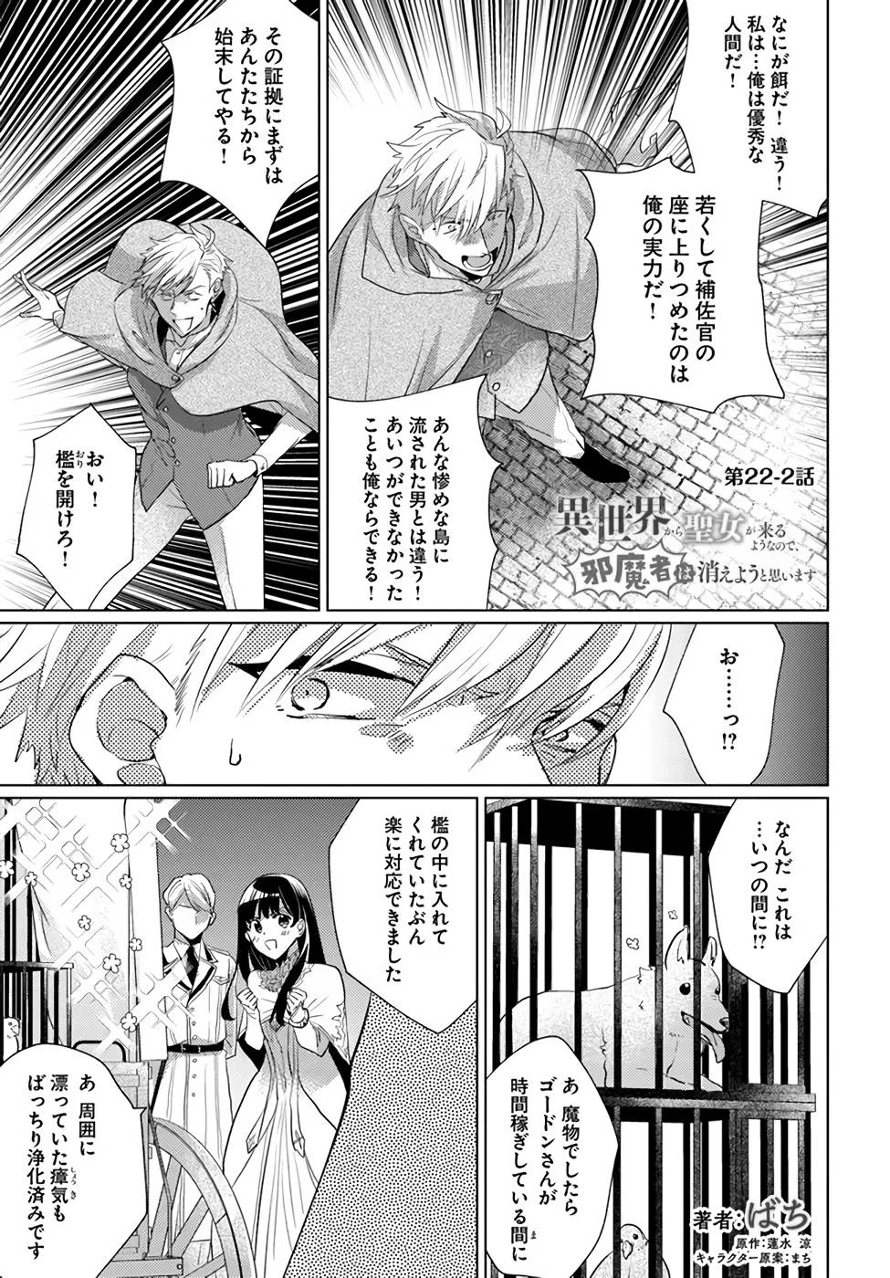 異世界から聖女が来るようなので、邪魔者は消えようと思います 第22話 - Next 第23話