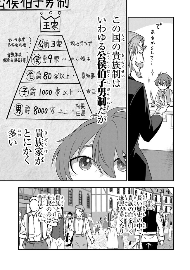 剣と魔法と学歴社会 ～前世はガリ勉だった俺が、今世は風任せで自由に生きたい～ 第1話 - Page 21