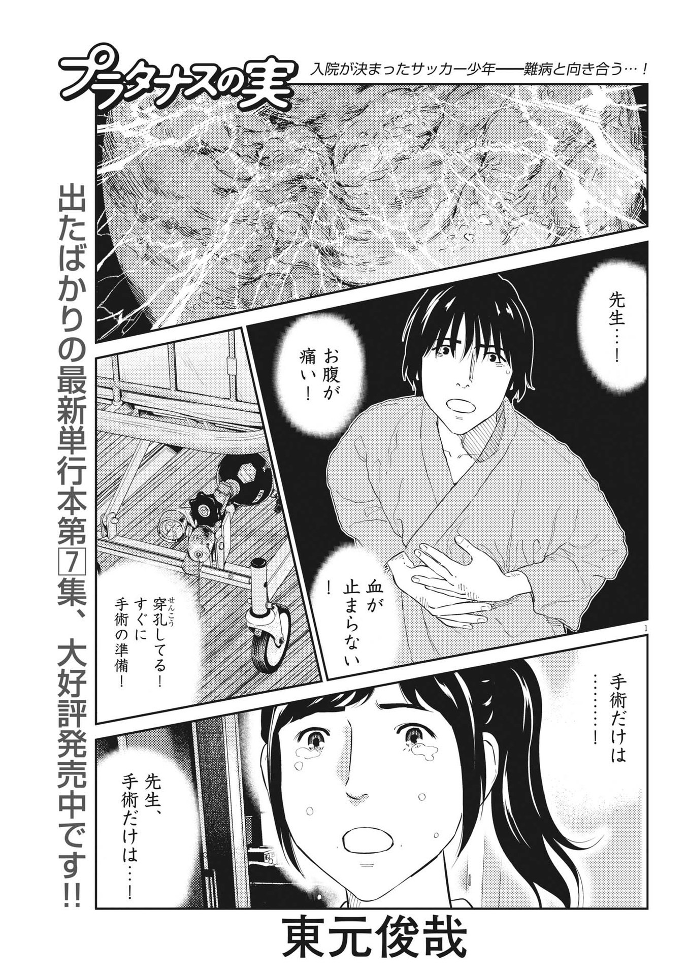 プラタナスの実−小児科医療チャンネル− 第74話 - Page 1