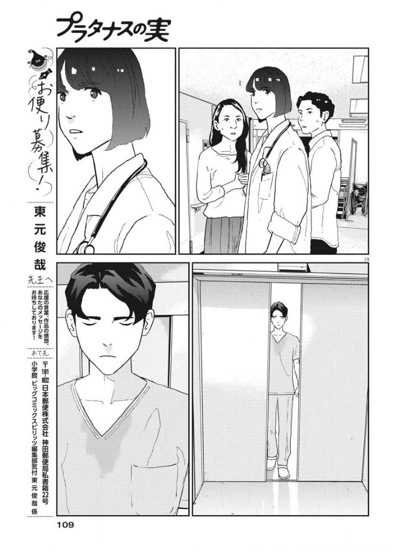 プラタナスの実−小児科医療チャンネル− 第33話 - Page 19