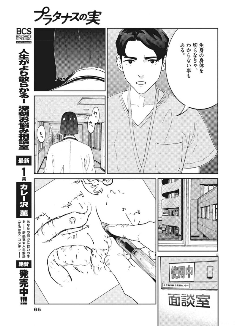 プラタナスの実−小児科医療チャンネル− 第31話 - Page 13