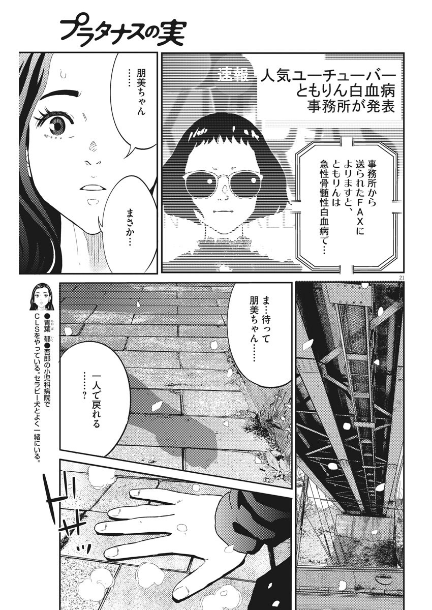 プラタナスの実−小児科医療チャンネル− 第26話 - Page 21