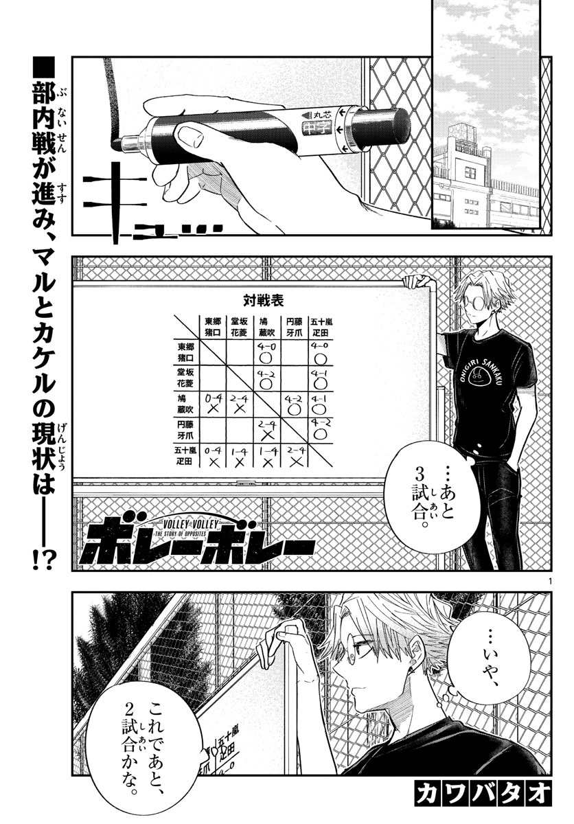 ボレーボレー 第4話 - Page 1