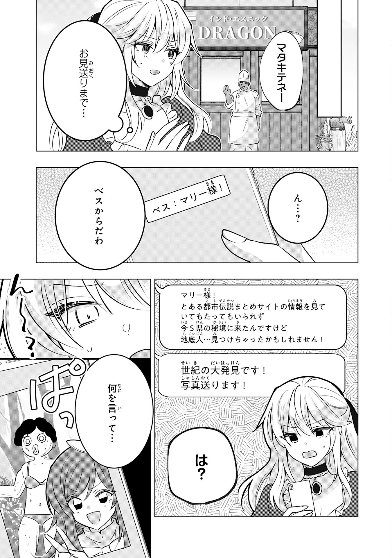 貴族令嬢がジャンクフード食って「美味いですわ！」するだけの話 第18話 - Page 21