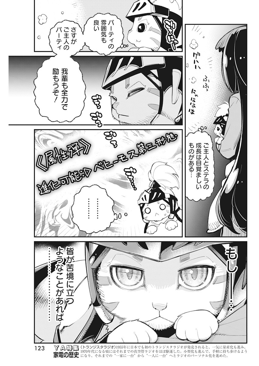 Sランクモンスターの《ベヒーモス》だけどネコと間違われてエルフ娘の騎士として暮らしています 第42話 - Page 13