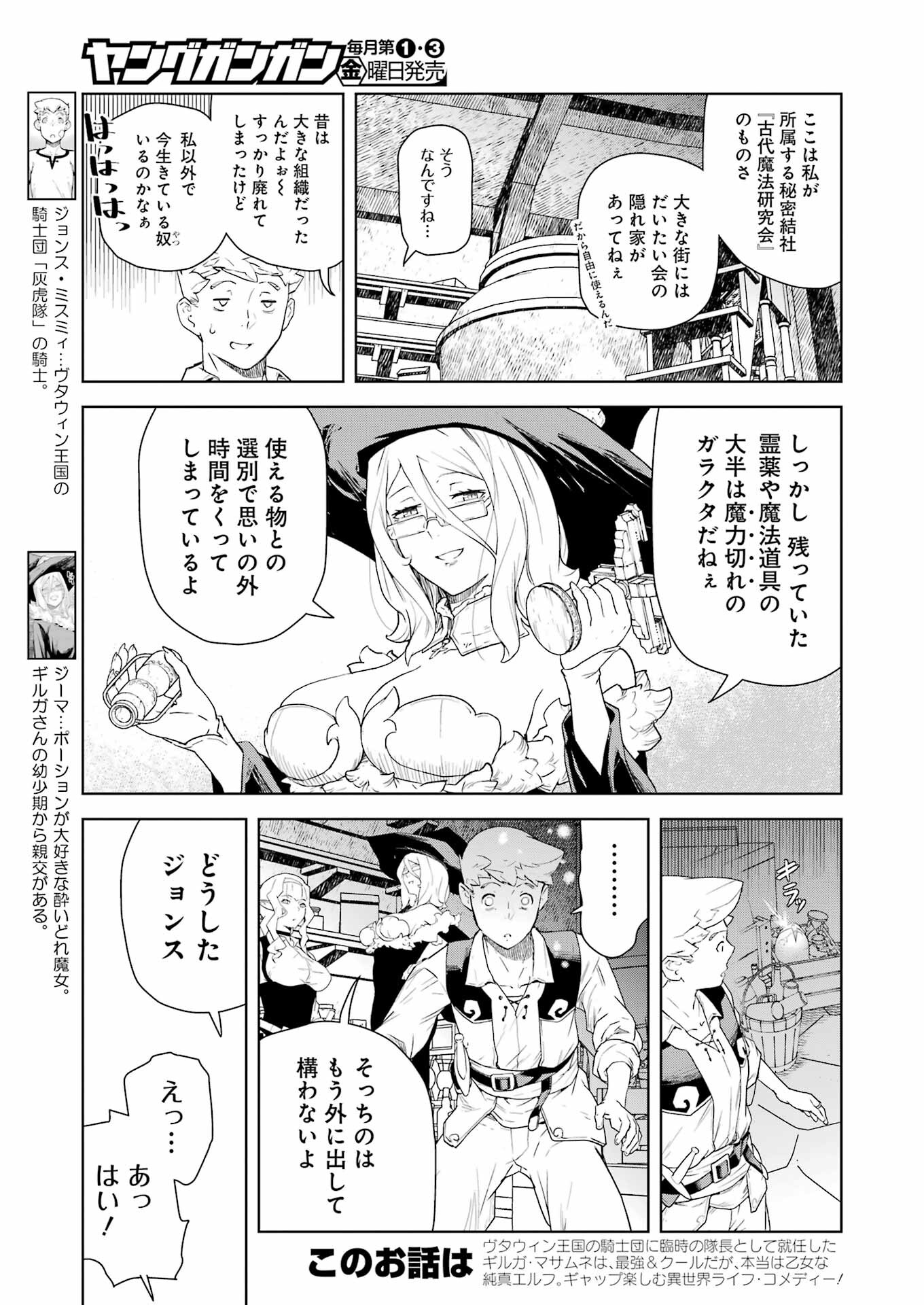 騎士団長のエルフさんだって乙女がしたい。 第25話 - Page 3