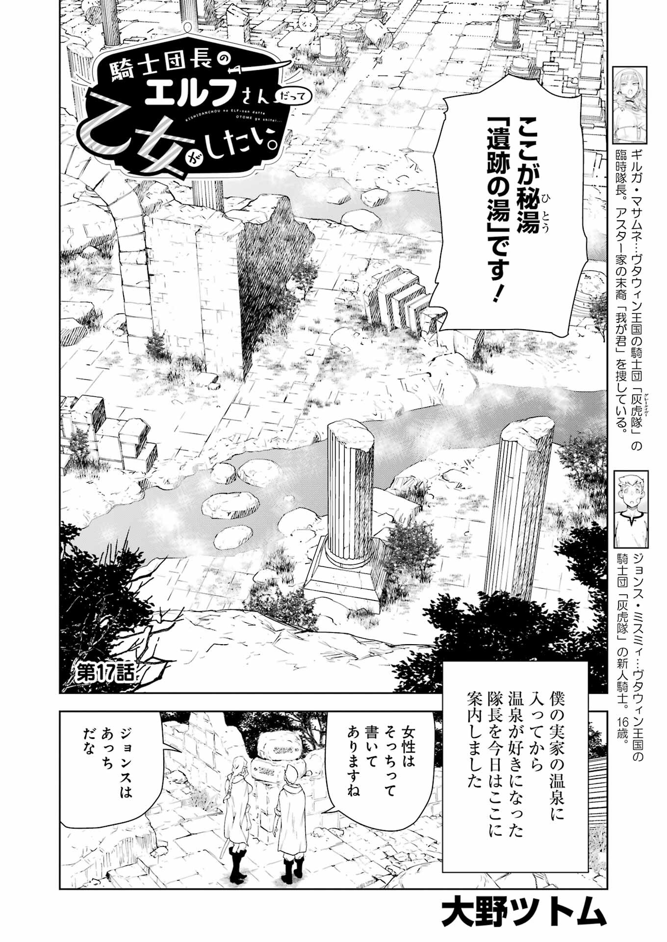 騎士団長のエルフさんだって乙女がしたい。 第17話 - Page 2