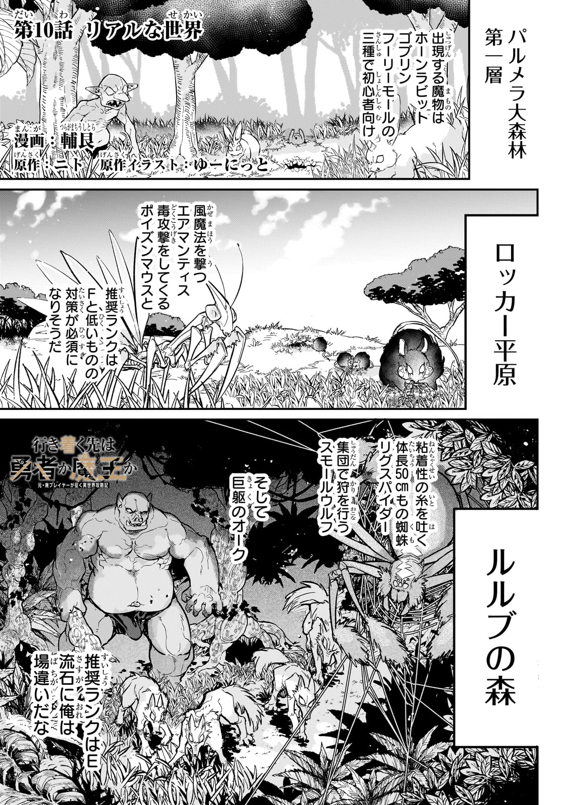 行き着く先は勇者か魔王か　元・廃プレイヤーが征く異世界攻略記 第10話 - Page 1