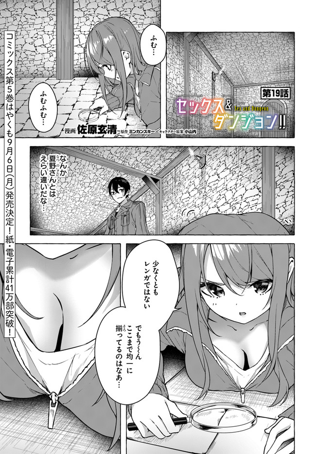 セックス＆ダンジョン! ! ～我が家の地下にH回数＝レベルのダンジョンが出現した!?～ 第19話 - Next 第20話