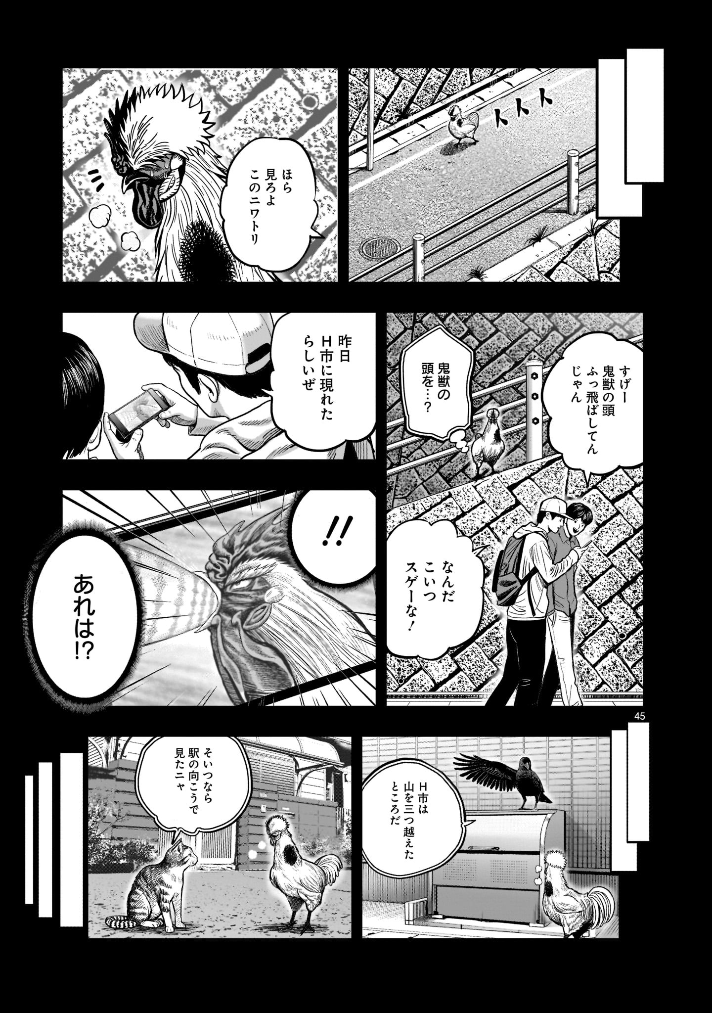 ニワトリ・ファイター 第20話 - Page 45