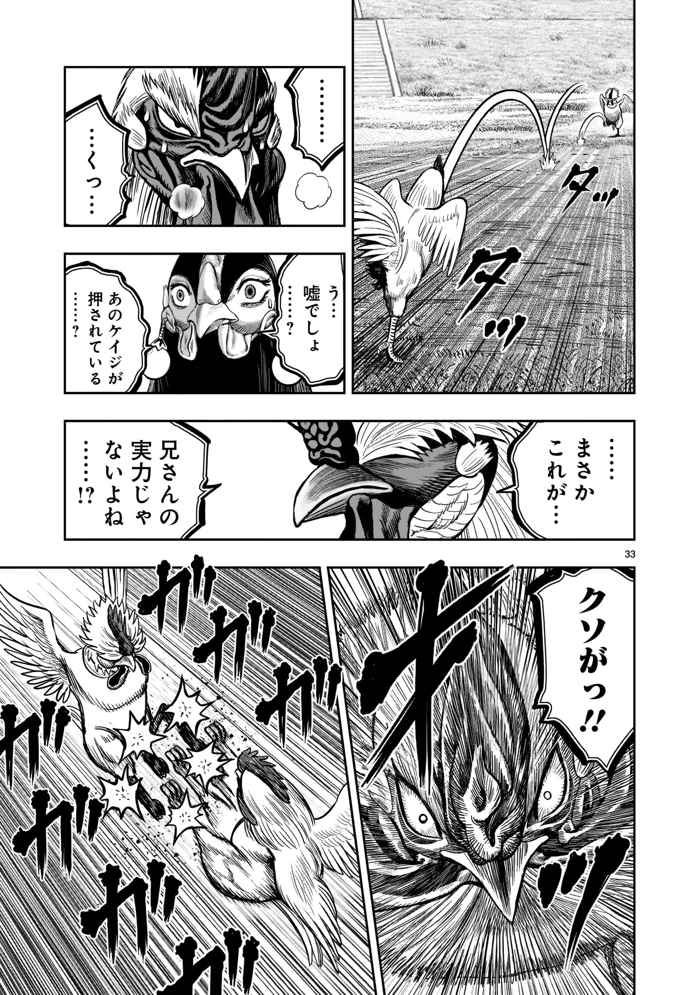 ニワトリ・ファイター 第19話 - Page 33