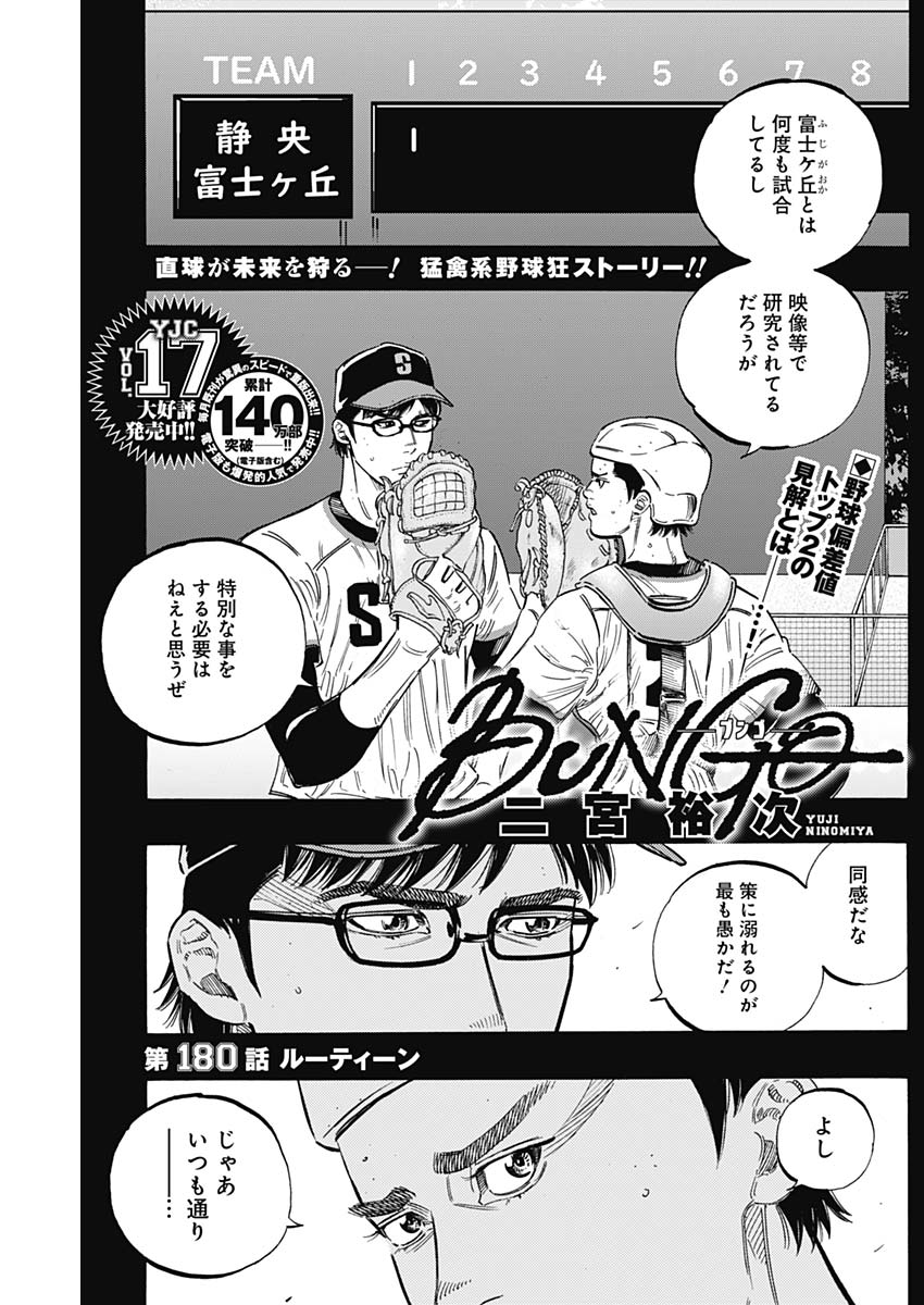 BUNGO-ブンゴ- 第180話 - Page 1