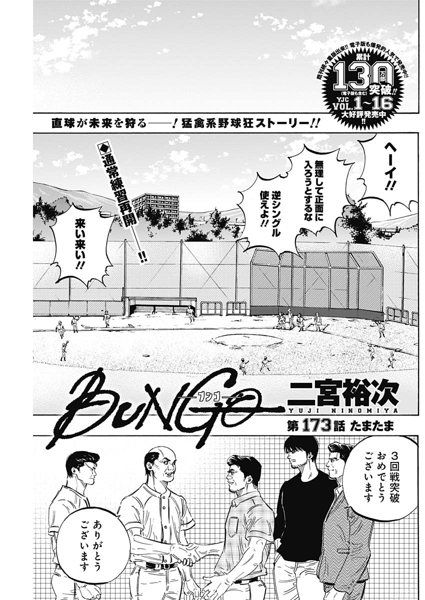 BUNGO-ブンゴ- 第173話 - Page 1