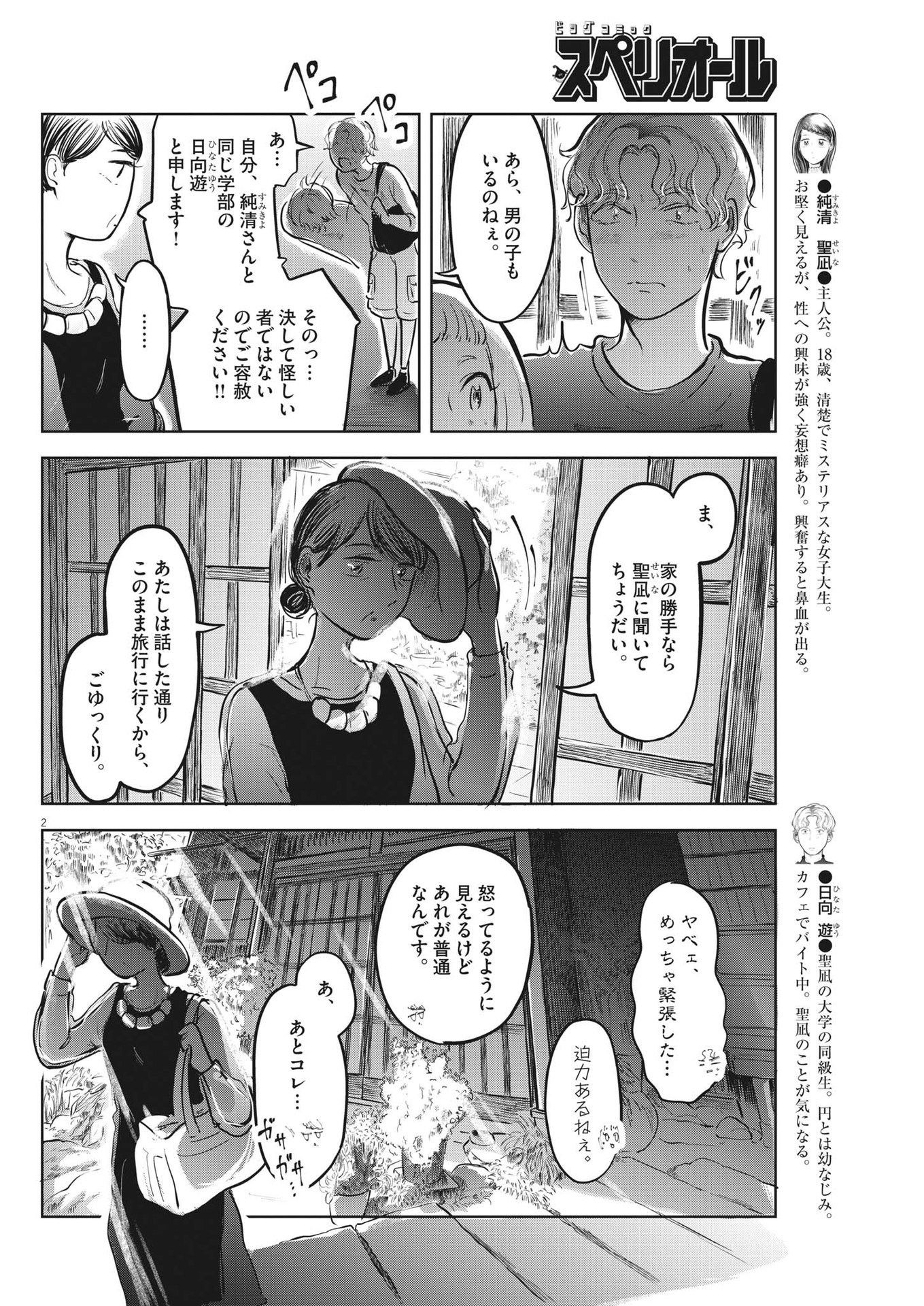 気になる聖凪の頭の中は 第27話 - Page 2