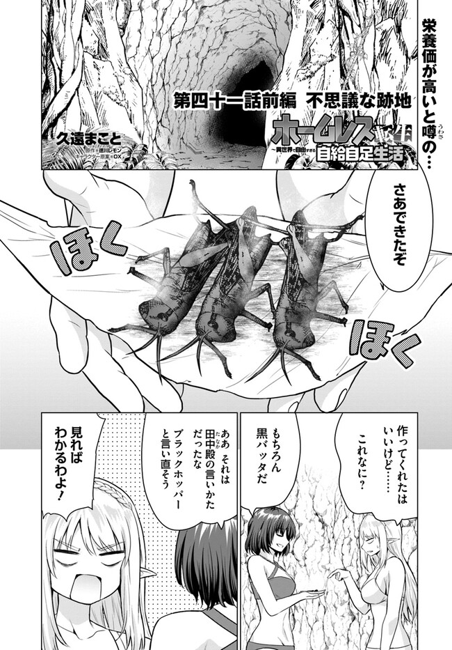 ホームレス転生 ~異世界で自由すぎる自給自足生活~ 第41.1話 - Page 1