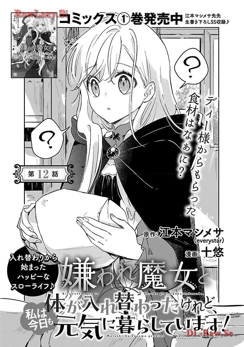 嫌われ魔女と体が入れ替わったけれど、私は今日も元気に暮らしています！ 第12話 - Page 3