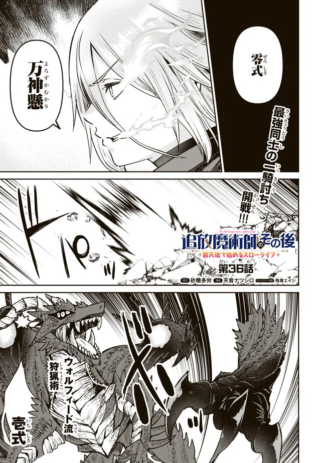 追放魔術師のその後 新天地で始めるスローライフ 第36話 - Page 1