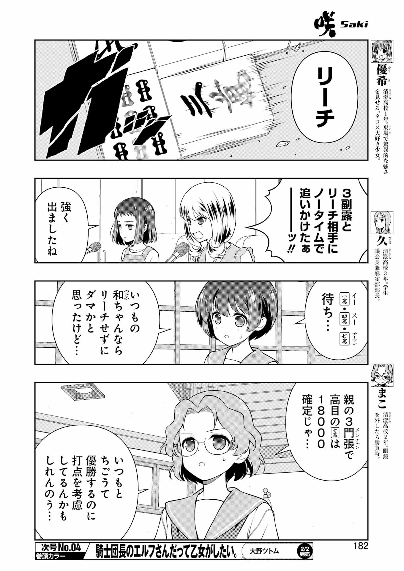 咲 -Saki- 第270話 - Page 4