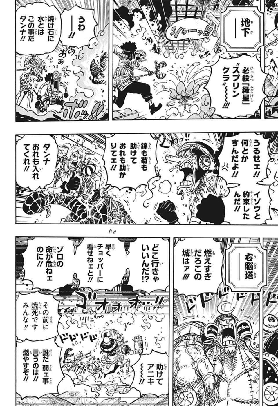 ワンピース 第1046話 - Page 10
