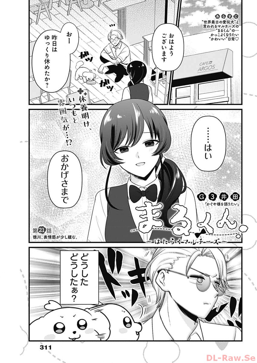 まるくん～はたらくマルチーズ～ 第21話 - Page 1