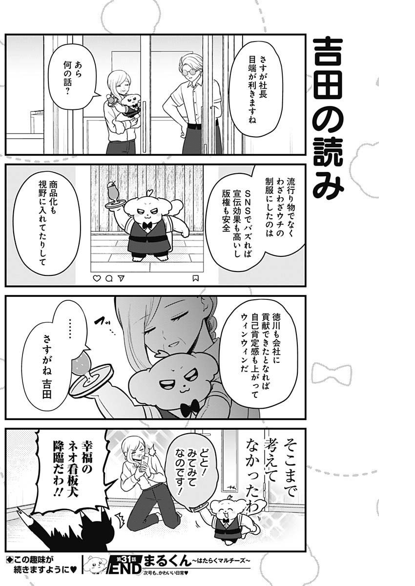 まるくん～はたらくマルチーズ～ 第31話 - Page 8