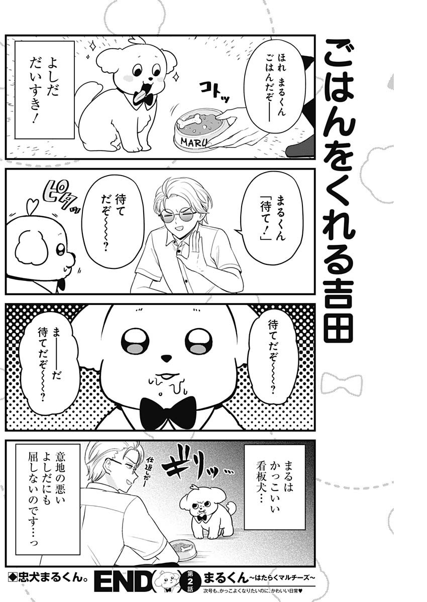 まるくん～はたらくマルチーズ～ 第2話 - Page 8