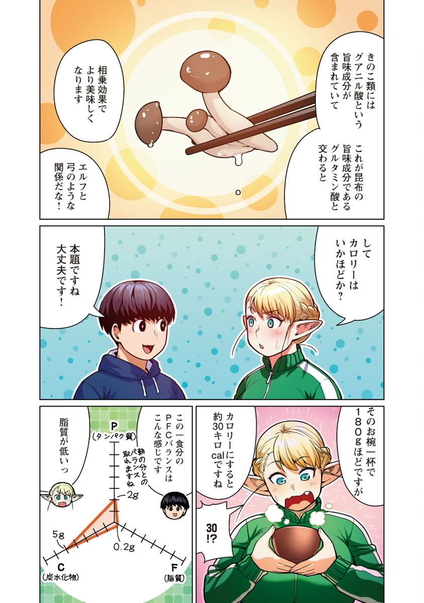 エルフさんは痩せられない。 第44話 - Page 20