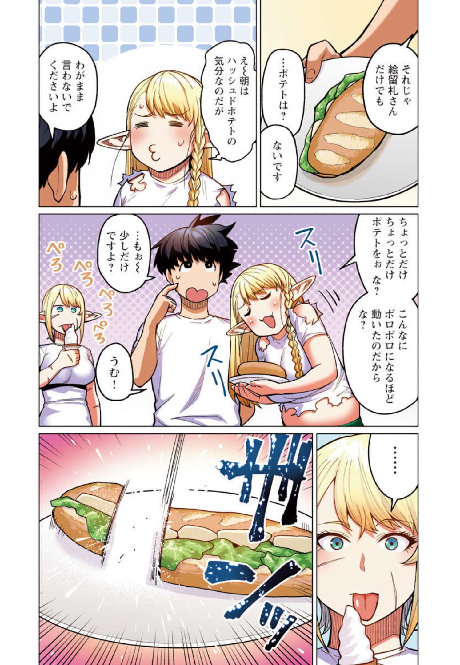 エルフさんは痩せられない。 第19話 - Page 17