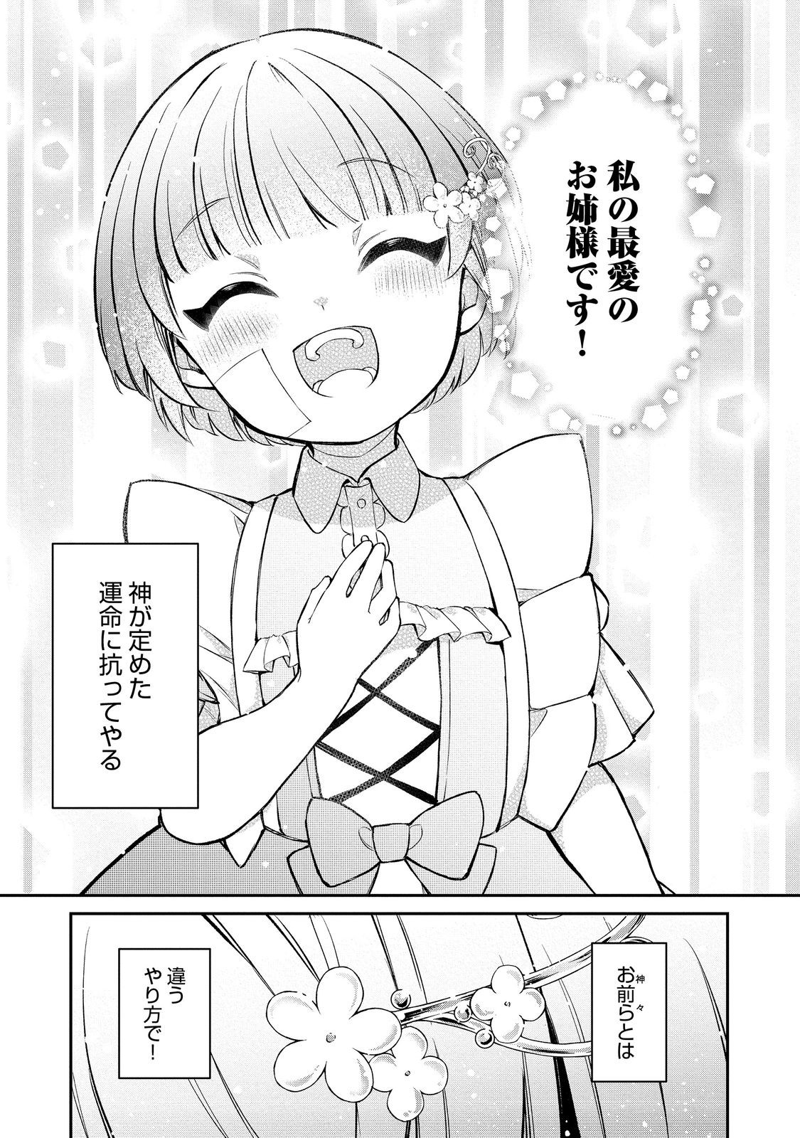 最愛のお姉様が悪役令嬢だったので、神が定めた運命（シナリオ）に抗います@COMIC 第16話 - Page 35