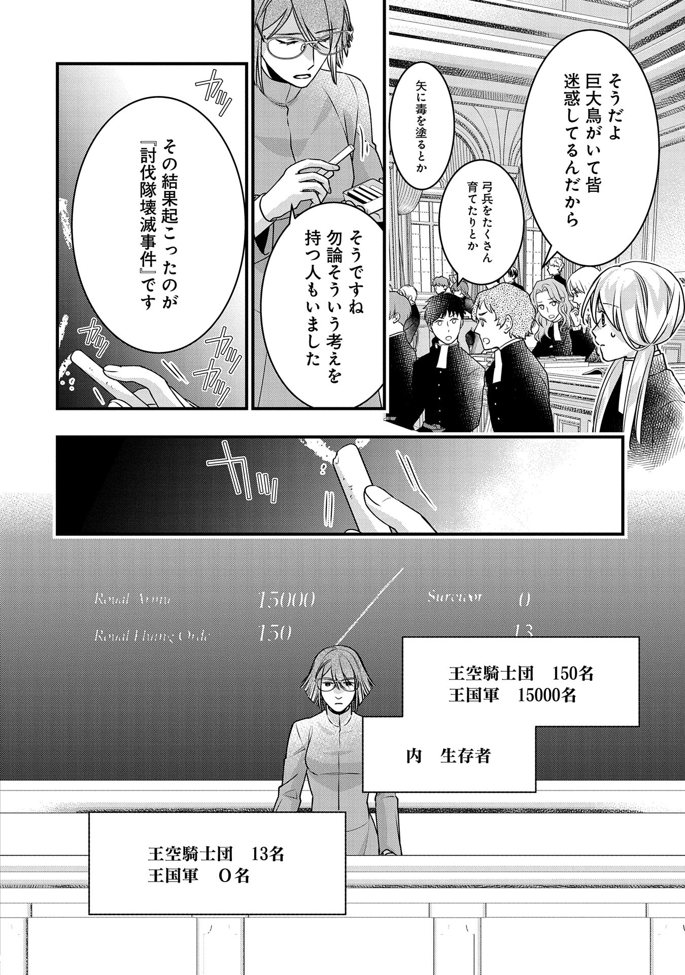 王空騎士団と救国の少女～空を飛ぶ少女アイリスの物語～ 第3話 - Page 22