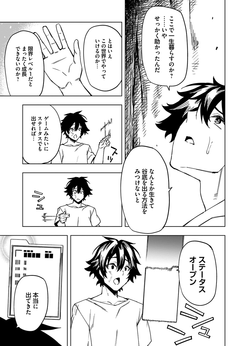 限界レベル１からの成り上がり　～最弱レベルの俺が異世界最強になるまで～ 第1話 - Page 15