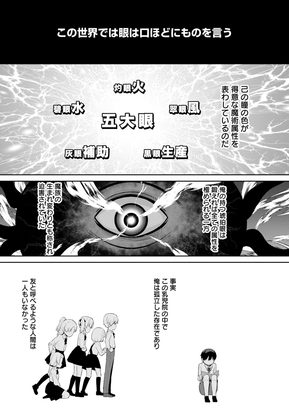 劣等眼の転生魔術師 ～虐げられた最強の孤児が異世界で無双する～ 第2話 - Page 5