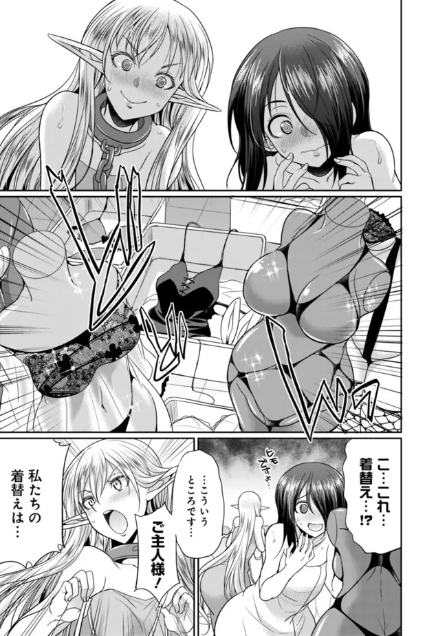 エルフ奴隷と築くダンジョンハーレム―異世界で寝取って仲間を増やします― 第5.1話 - Page 9