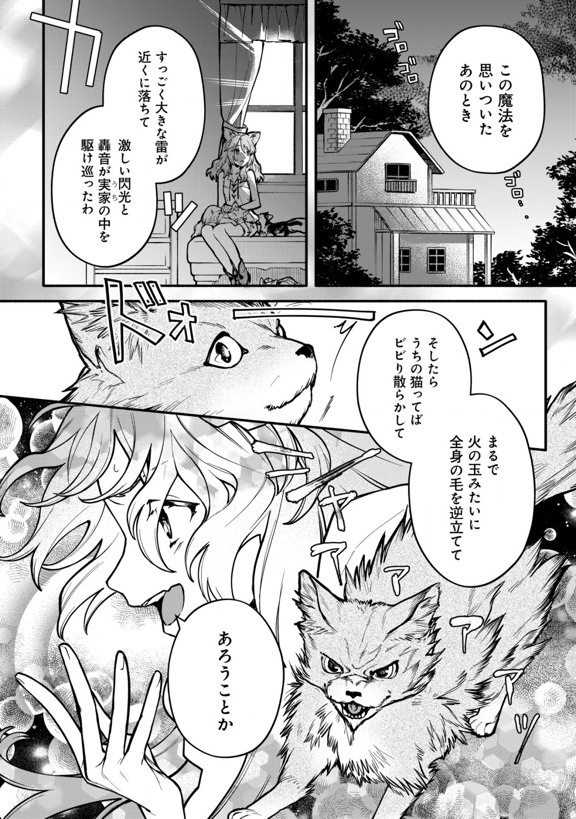 猫魔法が世界に革命を起こすそうですよ? 第3.2話 - Page 9