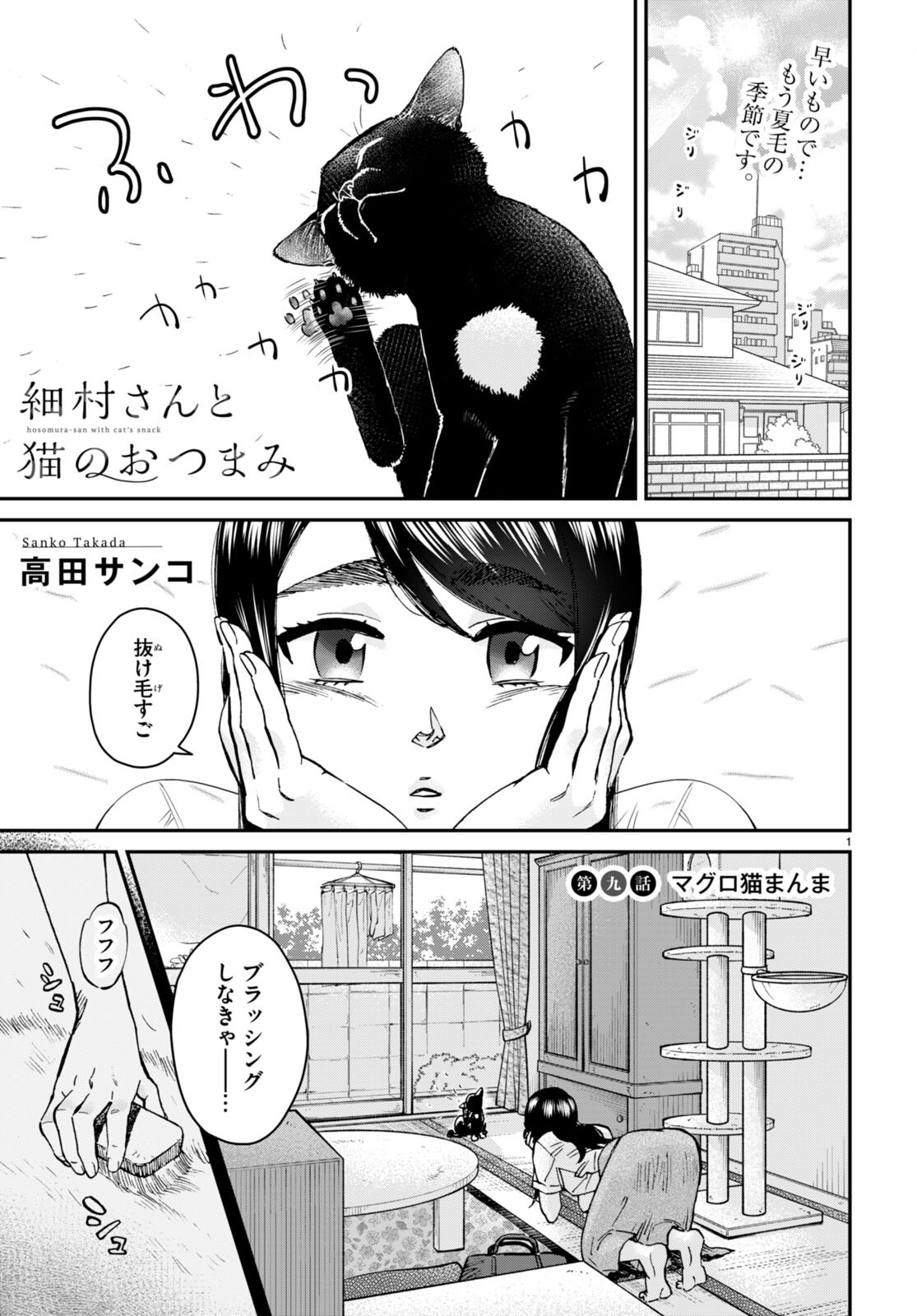 細村さんと猫のおつまみ 第9話 - Page 1