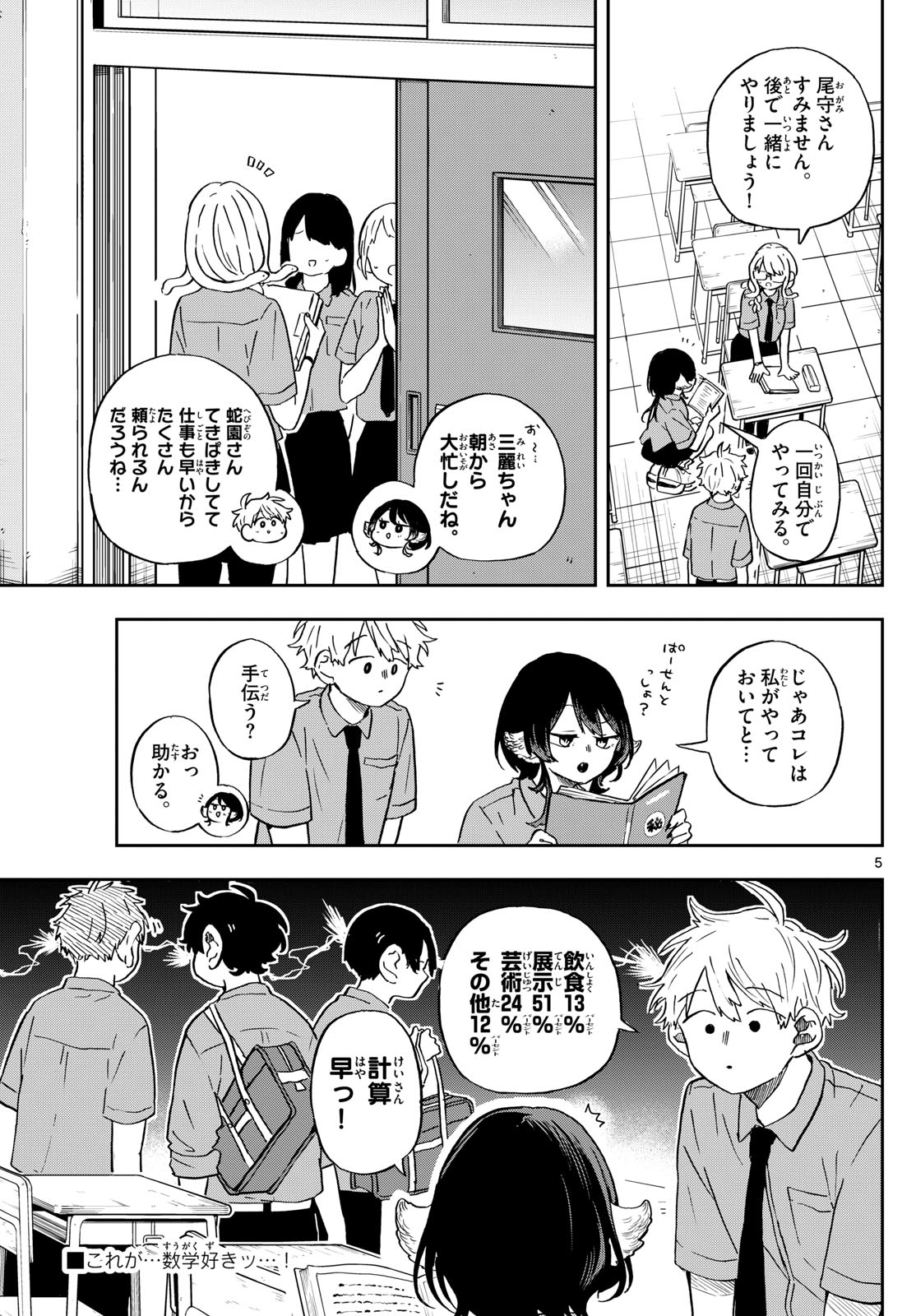 尾守つみきと奇日常。 第27話 - Page 5