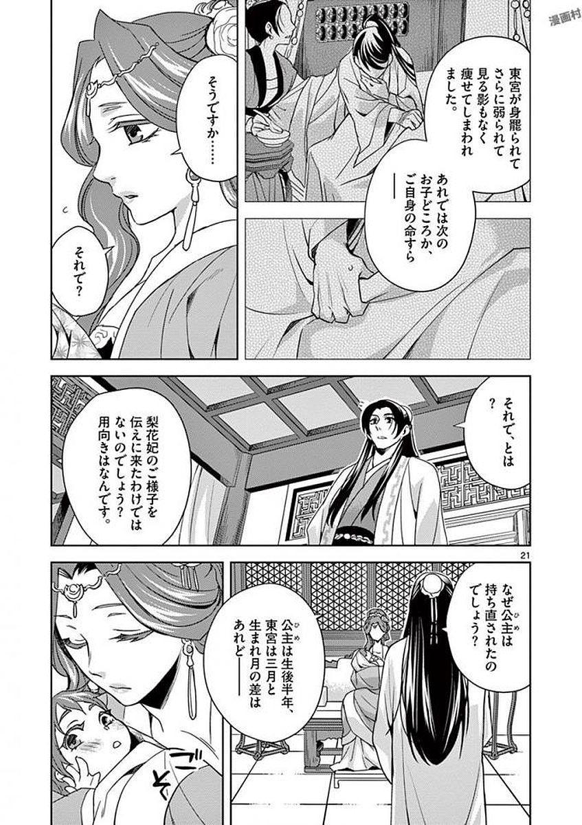 药屋少女的呢喃 (KURATA Minoji) 第1話 - Page 21