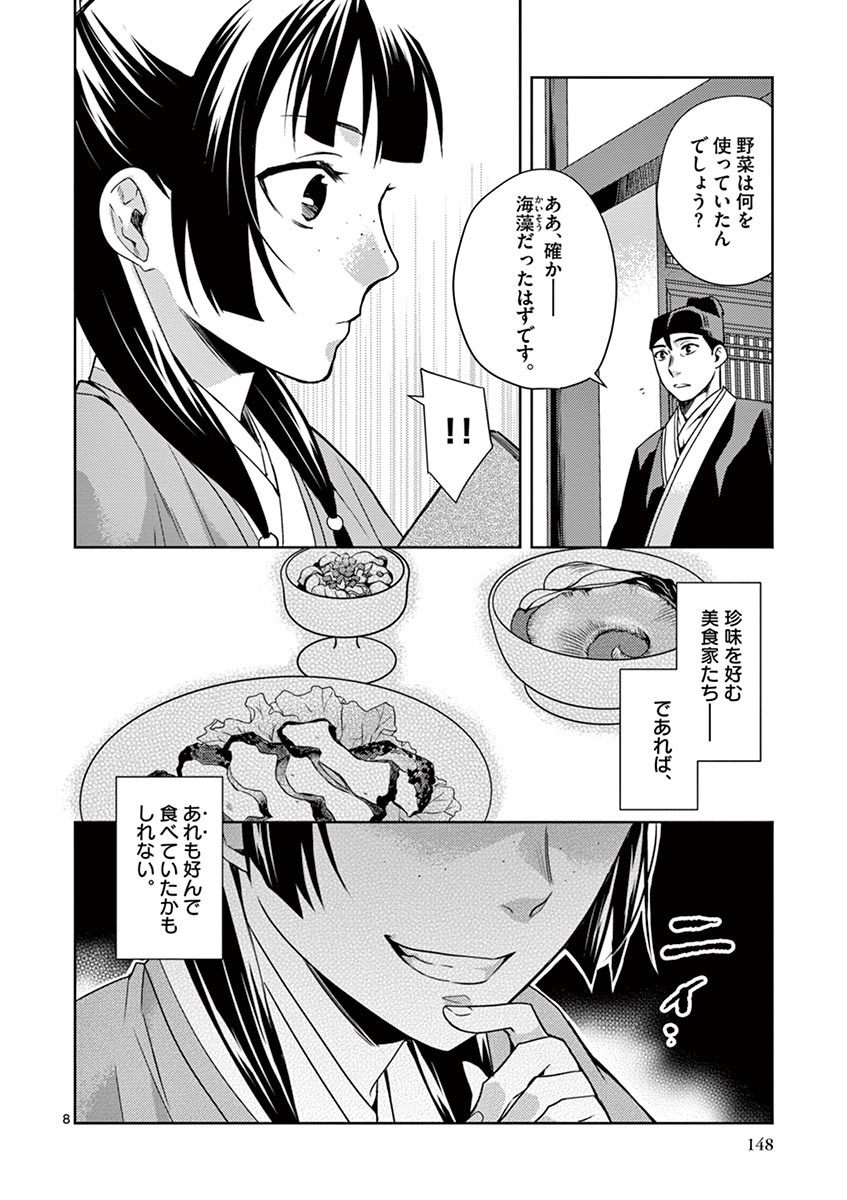 药屋少女的呢喃 (KURATA Minoji) 第18話 - Page 8